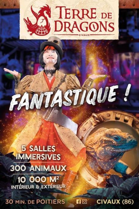 Maisons Martigny A - Proche Futuroscope Et Aquascope 沙斯讷伊迪普瓦图 外观 照片